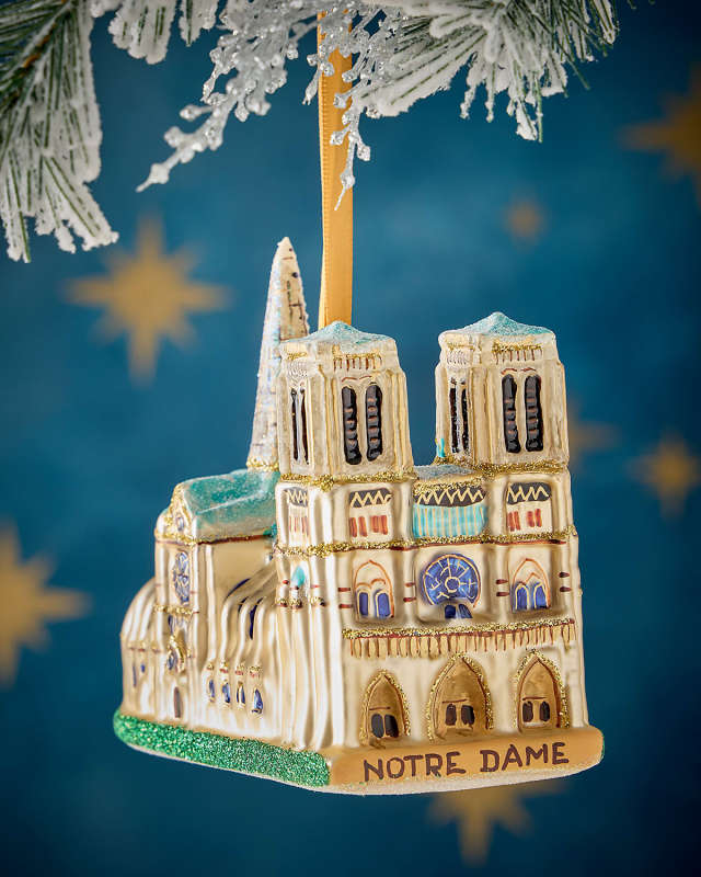 Notre Dame de Paris Christmas Ornament